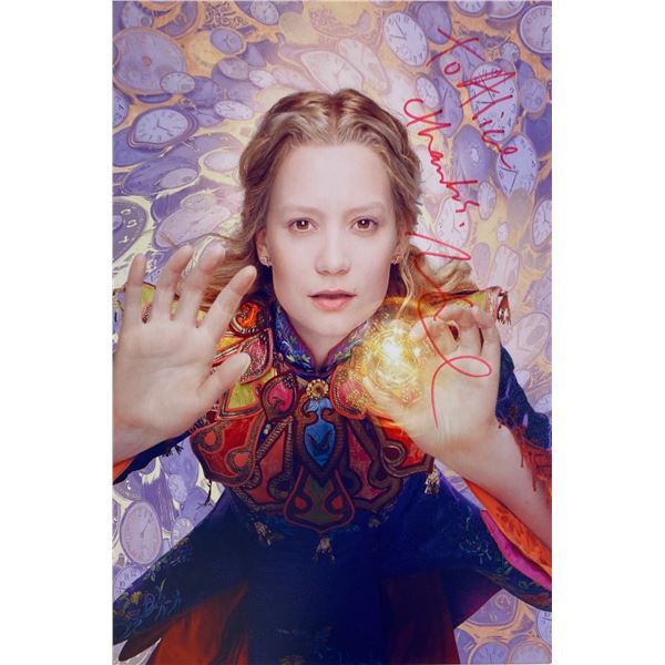 Autograph Signed Alice in Wonderland Photo