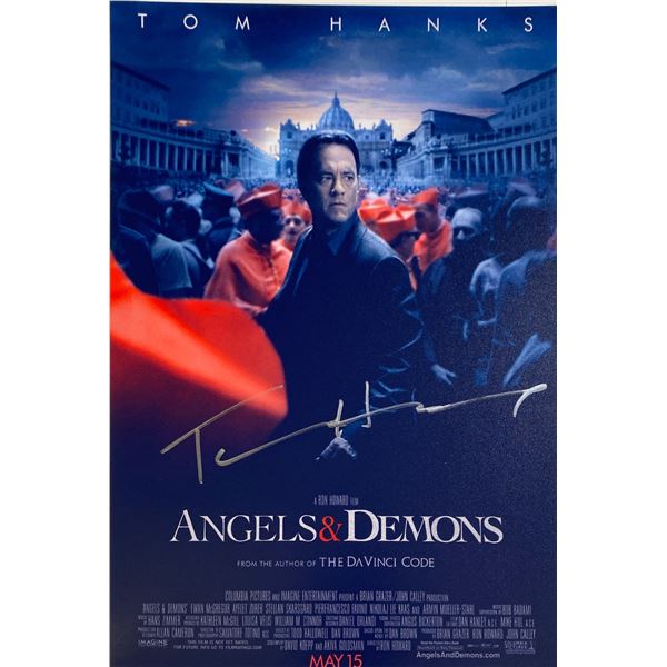 Autograph Signed Angels & Demons Photo