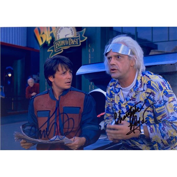 Autograph Signed Back to Future Photo