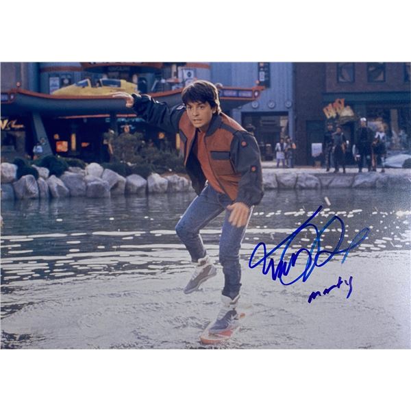 Autograph Signed Back to Future Photo