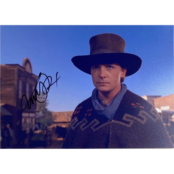 Autograph Signed Back to Future Photo