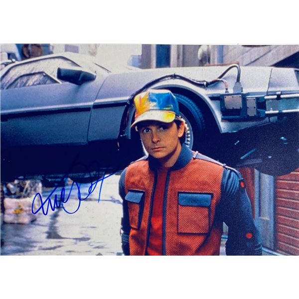 Autograph Signed Back to Future Photo