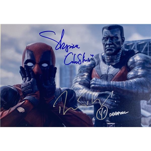 Autograph Signed Deadpool Photo