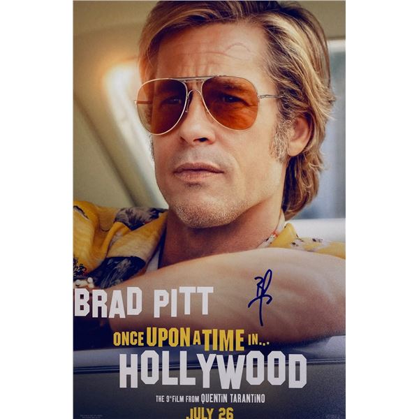 Autograph Signed Once Upon Time Hollywood Photo