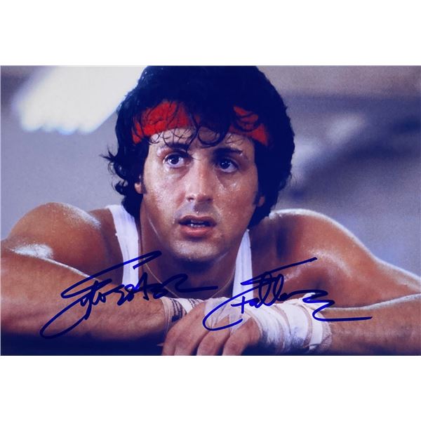 Autograph Signed Rocky Photo