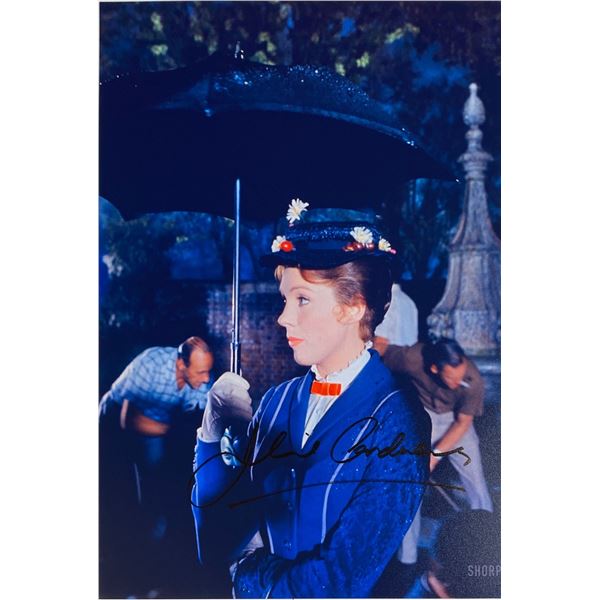 Autograph Signed Mary Poppins Photo
