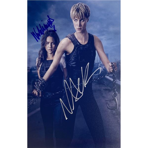 Autograph Signed Terminator Dark Fate Photo