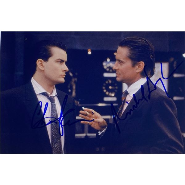 Autograph Signed Wall Street Photo