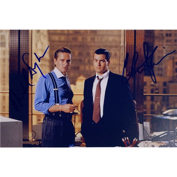 Autograph Signed Wall Street Photo
