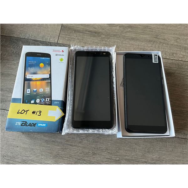 *NEW* Lot Of 3 Android Smart Phones ZTE -Mate40-Rino8 PRO