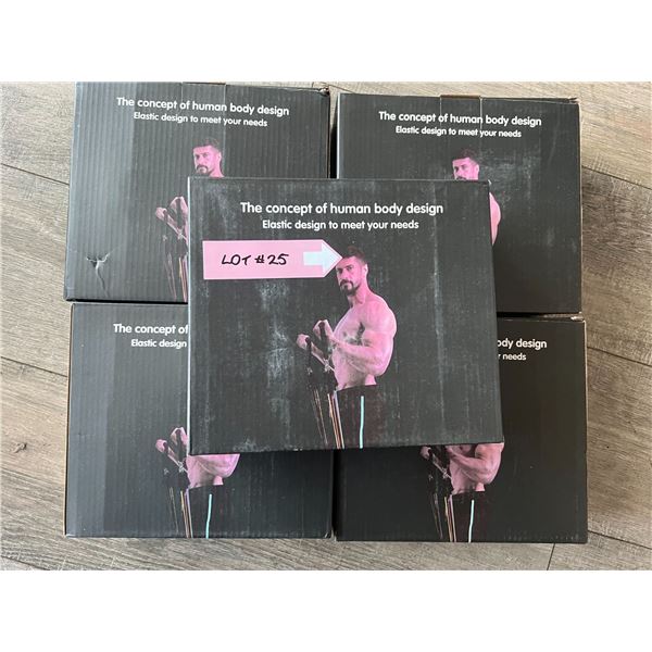*NEW* Lot Of 5 Boxes Of Resistance Bands