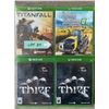 Image 1 : Lot of 4 Xbox One Games 1 sealed 3 open