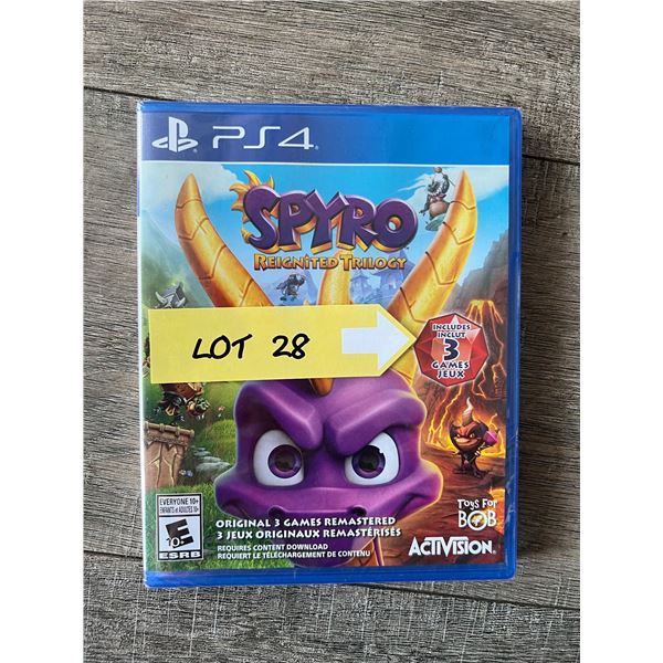 *NEW* Lot of 1 PS4 Game Spyro