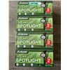 Image 1 : *NEW* Lot Of 4 Boxes Of Solar LED Spotlights - 2PACK!