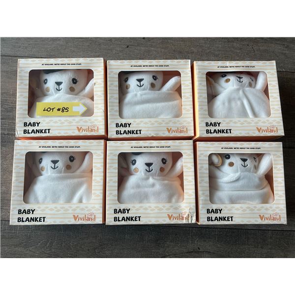 *NEW* Lot Of 6 Viviland Baby Blanket - Security Toys