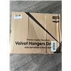 Image 2 : *NEW* Lot Of 2 Boxes Of Velvet Hangers