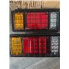 Image 2 : *NEW* Lot Of 1 Trailer/Camper Brake Lights With Iron Net - 2PK