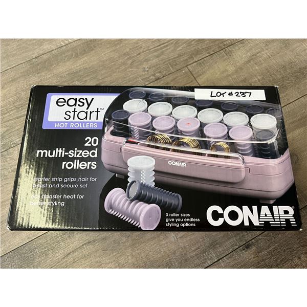 *NEW* Lot Of 1 Conair Easy Start Hot Rollers for Hair