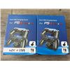 Image 1 : *NEW* Lot Of 2 Dual USB Charging Stands for PS4 Slim/Pro Controllers
