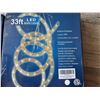 Image 2 : *NEW* Lot Of 2 33ft LED Rope Lights