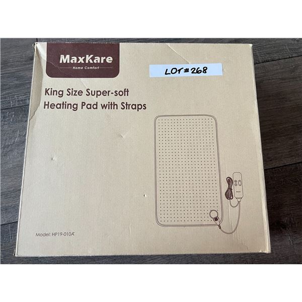 *NEW* Lot Of 1 Super Soft Heating Pad With Straps