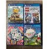 Image 1 : *NEW* Lot Of 4 PlayStation 4 Games