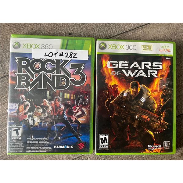*USED* Lot Of 2 Xbox 360 Games