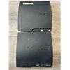 Image 1 : *USED* Lot of 2 Sony Playstation 3 Video Game Consoles - Untested. As Is