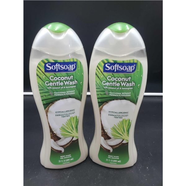 Softsoap Coconut Gentle Wash (2x)