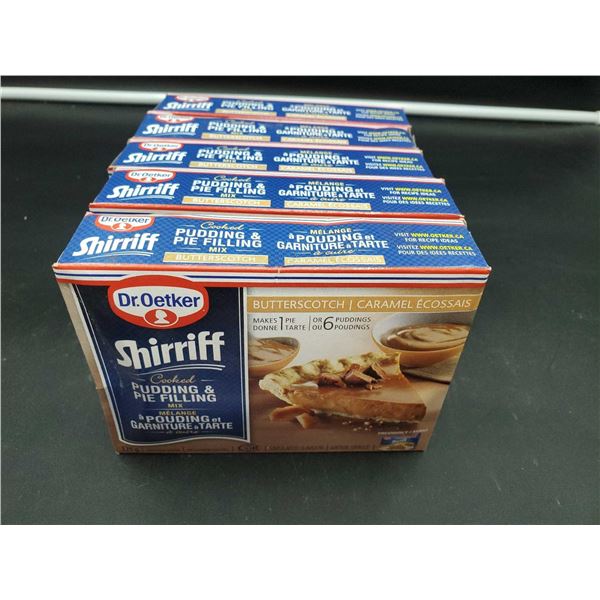 Dr. Oetker Shirriff Butterscotch Cooked Pudding & Pie Filling Mix (5 x 175g)