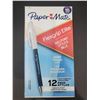 Image 1 : Paper Mate Flexgrip Elite Ballpoint-Soft Touch Grip (12ct) Black