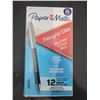 Image 1 : Paper Mate Flexgrip Elite Ballpoint-Soft Touch Grip (12ct) Black