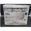 Image 1 : Simply Essential 2 Pc Garment Washed Duvet Cover Set