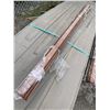 Image 3 : BUNDLE LOT OF 8 - Red Cedar composite H Moulding 8 ft