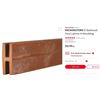 Image 5 : BUNDLE LOT OF 8 - Red Cedar composite H Moulding 8 ft