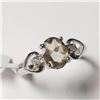 Image 2 : 10K White Gold Amazing Rare Color Changing Sultanite (Turkish Diaspore)(1.4ct) Ring (~Size 7)(~weigh