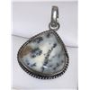 Image 1 : Dendrite Opal Silver pendant .925 silver