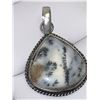 Image 2 : Dendrite Opal Silver pendant .925 silver