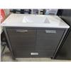 Image 1 : NEW double door with drawer bathroom vanity cabinet & sink Combo 40 inch