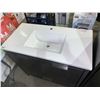 Image 2 : NEW double door with drawer bathroom vanity cabinet & sink Combo 40 inch