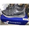 Image 1 : Champion Mens Size 11 Black Sneakers - OPEN BOX ITEM, SOLD AS IS