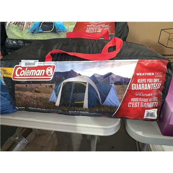 Coleman 8 Person Modified dome Tent - OPEN BOX ITEM, SOLD AS IS