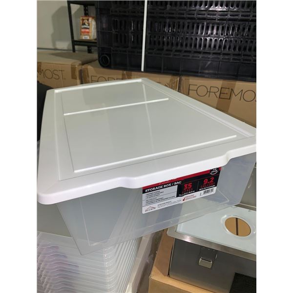 NEW Tuff Store 35 Litre Storage Box with Lid