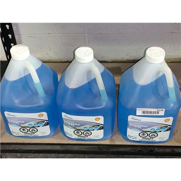 All season windshield wash lot of 3 x 3.78L