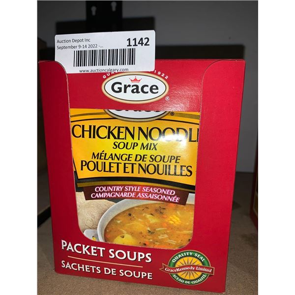 Grace chicken Noodle Soup Mix Case lot of 12