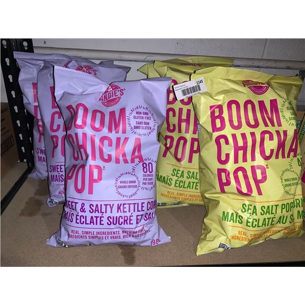 Boom chicka Popcorn Lot of 6 x 100-196g