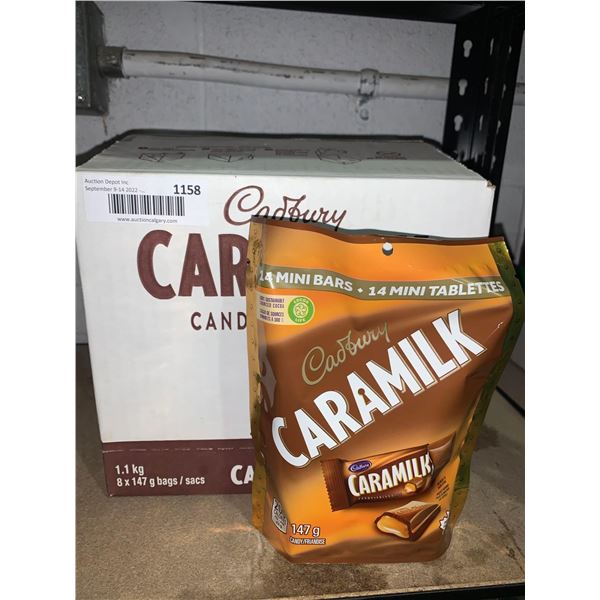 Cadbury Caramilk Case lot 8 x 147g