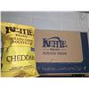 Image 1 : Kettle Brand Cheddar Chips Case lot of 12 x 220g