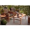 Image 2 : Allan & Roth Midview 4 Seat Conversation Patio Set, NEW but box was damaged