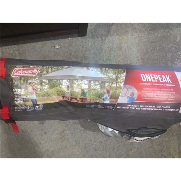 Coleman Onepeak Oasis 13 x 13 ft shelter - OPEN BOX ITEM, SOLD AS IS